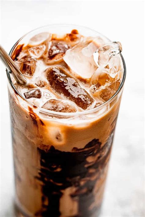 Mocha Iced Coffee Recipe Quick And Easy Homemade Mocha
