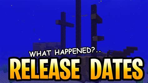 Based in brisbane, australia, minecraft consulting specialises in underground coal mine engineering and provides project management and support to. Minecraft Release Dates! What's Happened? Update Aquatic ...