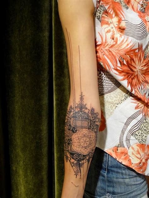 Three lines tattoo on the arm. 50 Latest Forearm Tattoo Designs For Men And Women