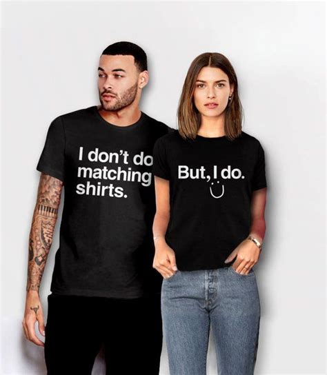 Funny Couples Shirts Matching Shirts For Couple Wedding Tees Etsy