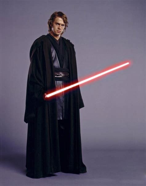 Anakin Skywalkerdarth Vader With Red Lightsaber Star Wars History