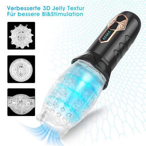 Masturbator Taschenmuschi Elektrisch Vibrator Blowjob Sexspielzeug F R