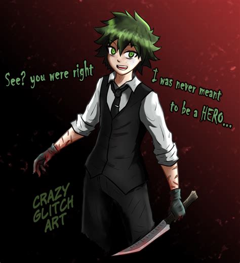 Villain Deku By Crazyglitch Art On Newgrounds