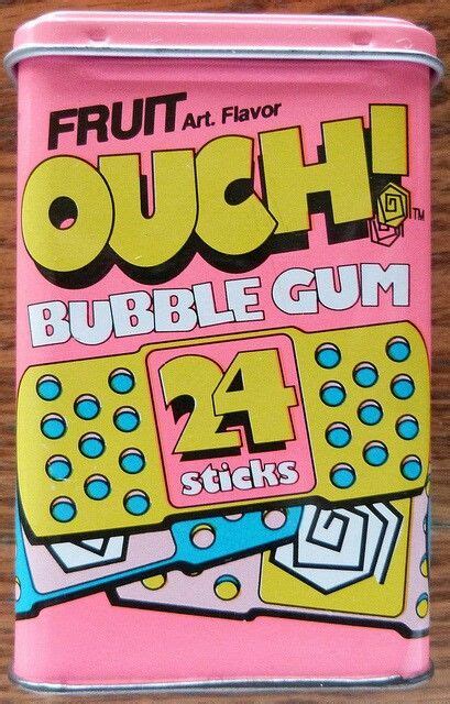 90s Bubble Gum Band Aid 90skidsgum In 2020 Ouch Bubble Gum