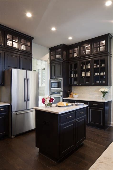 If you need a little assistance embracing your dark side, read on. BEFORE & AFTER: BLACK KITCHEN CABINETS + BREAKFAST ROOM ...
