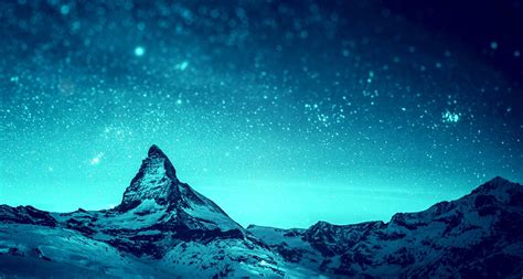 Mountain Night Wallpaper Wallpapersafari