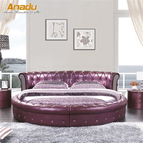 See more ideas about round beds, bedroom design, circle bed. 2017 New Modern Round Leather Soft Bed Rt8750 - Buy Modern ...