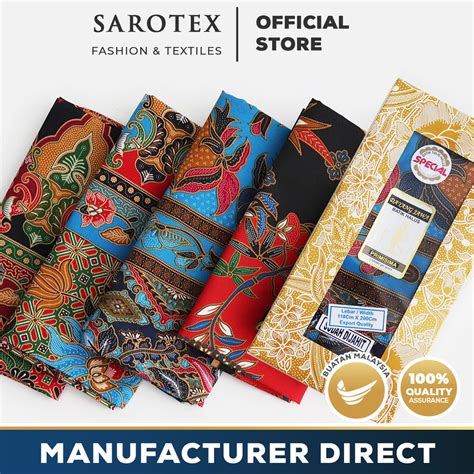 Sarung Batik Dayang Jawa Batik Tulis Halus Special Disperse Print Export Quality Siap Jahit