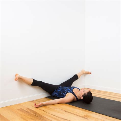 Straddle Wall Yoga Yoga Poses Basic Yoga Poses