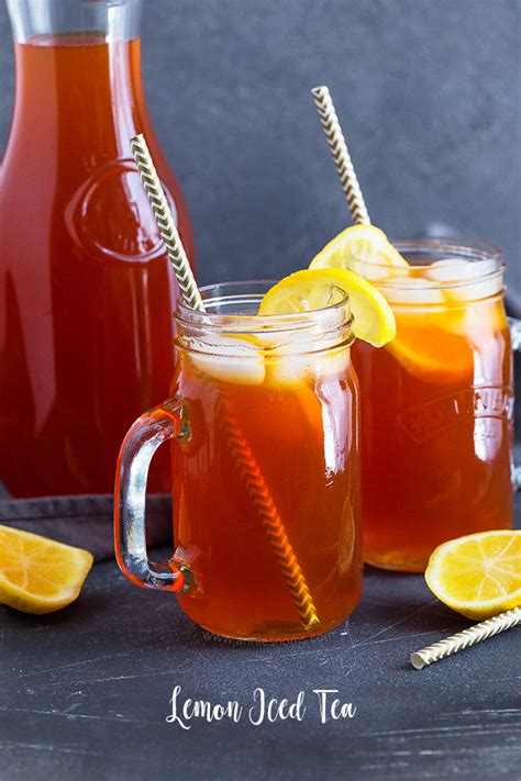 How To Make Lemon Ice Tea