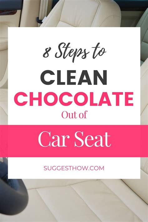 We're constantly climbing in and out of our cars, sometimes even with food in our hands, so listed below you'll find out how to get water stains out of cloth car seats and leather car seats. How to Get Chocolate Out of Car Seat in 2020 | Chocolate ...