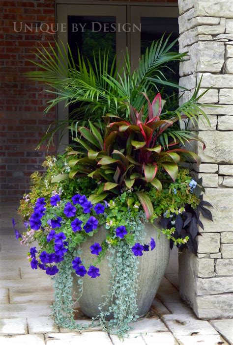 A Group Planting In One Large Container Is Much More