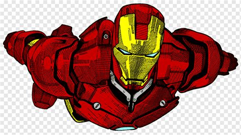 Iron Man Extremis Menggambar Sketsa Superhero Iron Man Komik