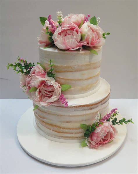Wedding Cakes With Real Flowers