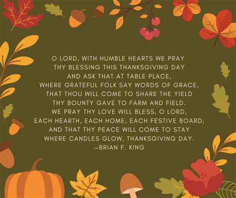 Thanksgiving Prayers And Blessings To Give Thanks On Thanksgiving Day