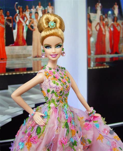 ๑miss Sanibel Island 2013 Barbie Miss Barbie Fashion Doll Dress