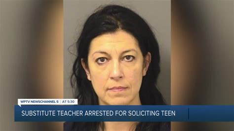 Substitute Teacher Arrested For Soliciting Girl 15 For Unlawful Sexual Conduct