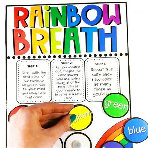 Rainbow Breathing Printable Printable World Holiday