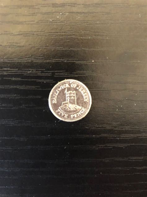 2012 Bailiwick Of Jersey Seymour Tower 5p Five 5 Pence Coin Money