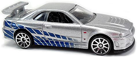 Toys And Hobbies R34 Hot Wheels 2017 Fast And Furious Silver Nissan Skyline