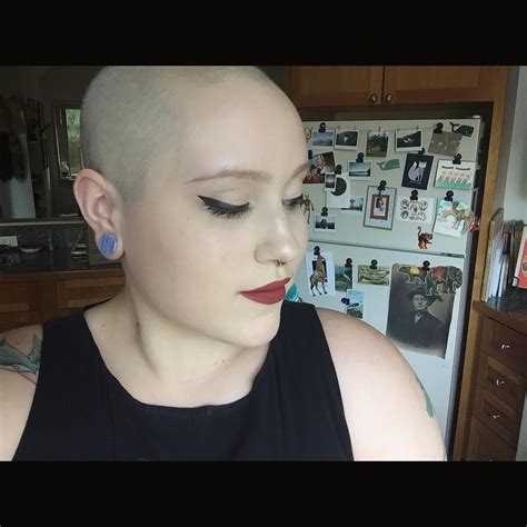 recently i decided to shave my head i mean i already had a short pixie cut so it s not like i