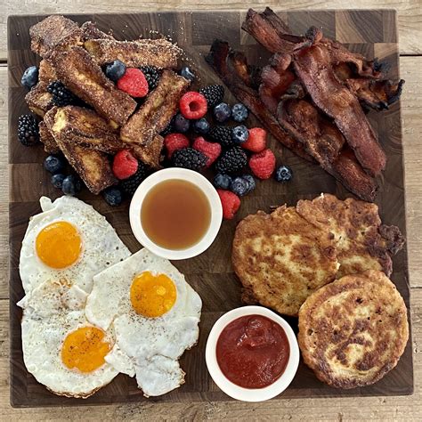 Homemade Breakfast Board Rfood