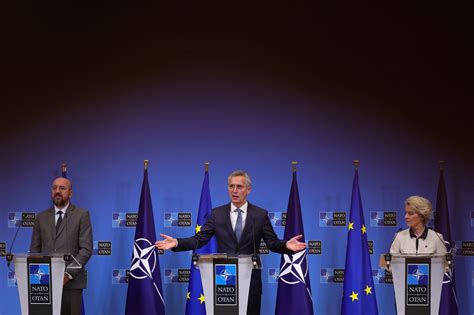 Forsvar Politikk Eu Og Nato Undertegnet Ny Samarbeidsavtale