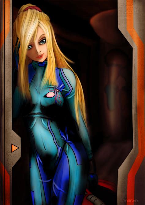 samus zero suit fan art by torgad on deviantart