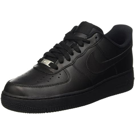 Nike Nike 315115 038 Womens Air Force 1 07 Sneakers Black 7 Bm