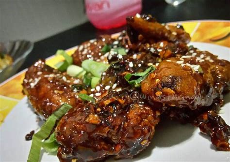 Jun 16, 2021 · baca juga: Resep Korean Sweet Spicy Chicken Wings (Dakgangjeong) oleh wina astarina - Cookpad