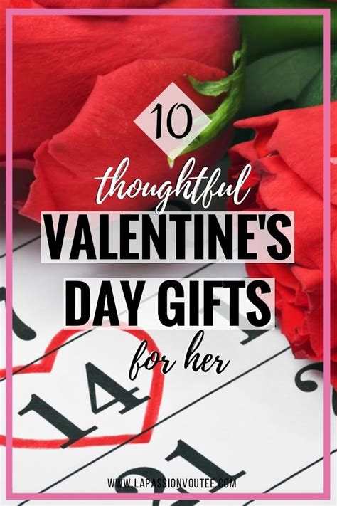 But just because she is your wife doesn't mean that she doesn't need to be pampered anymore. 10 Thoughtful Valentine's Day Gifts for Her This Year ...