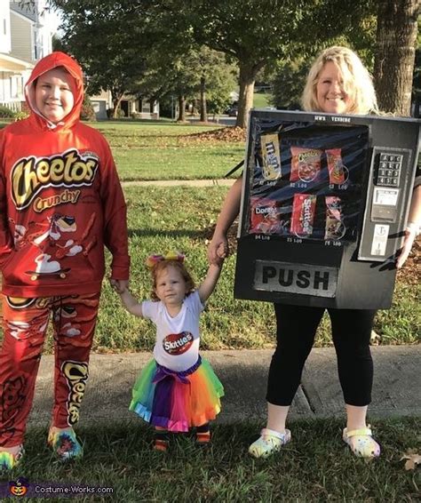 Vending Machine Cheetos And Skittles Halloween Costume Contest At
