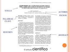 Descubrir 82 Imagen Modelo Articulo Cientifico Abzlocal Mx