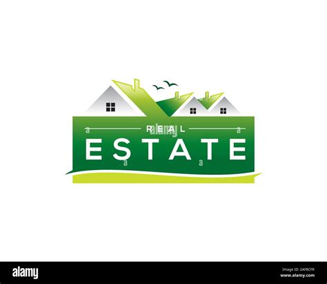 Green Real Estate Logo Stock Vector Image And Art Alamy