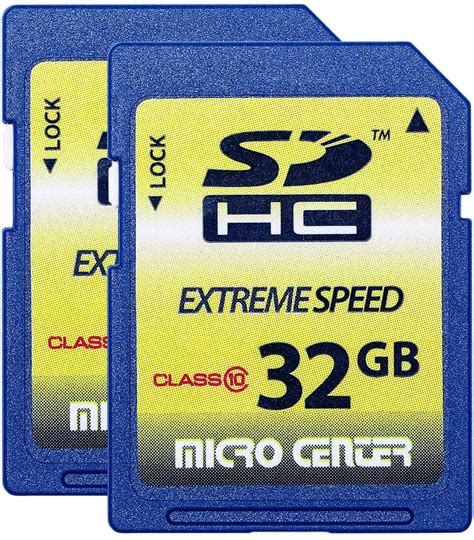 Larger capacities from 64gb to 256gb. Micro Center 32GB Class 10 SDHC Flash Memory Card SD Card ...