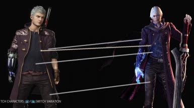 DMC4 Prototype And Concept Art Nero Colors At Devil May Cry 5 Nexus