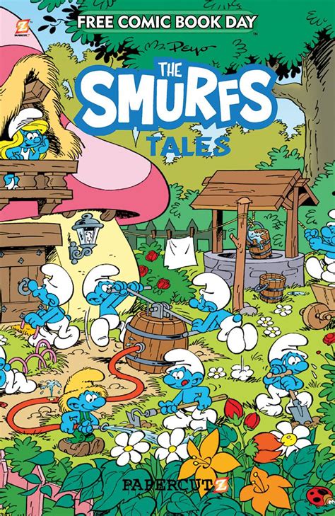 Apr210036 Fcbd 2021 Smurfs Tales Free Comic Book Day