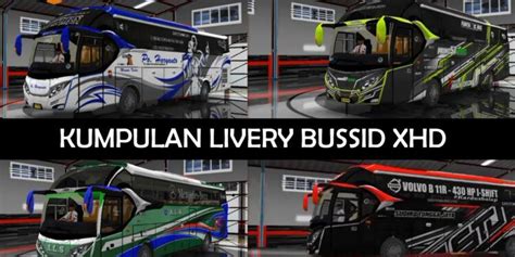 48 Livery Xhd Bussid Terbaik Gratis 2023 Bus Simulator Teknodaim