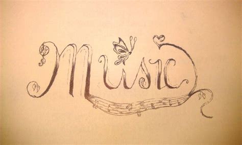 Simple Music Drawing Music Drawings Art Drawings London Art Gallery