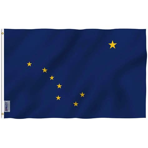 Alaska State Flag Anley Flags