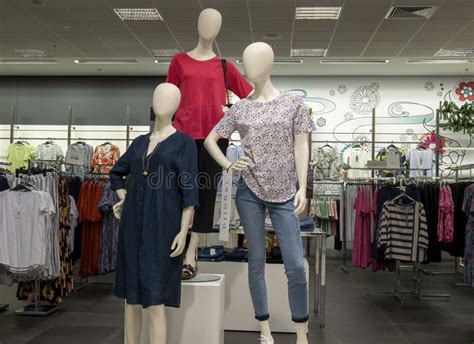 Fashion Wear Displayed By Dummy Models Editorial Stock Image Image Of