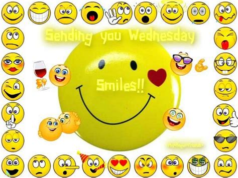 Smiles For Wednesday Wednesday Blessings Days Of Week Great Quotes