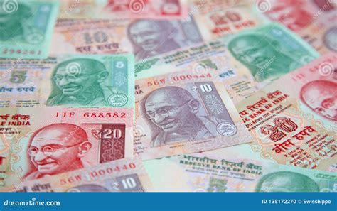 Indian Banknotes Stock Photo Image Of Currency Freedom 135172270