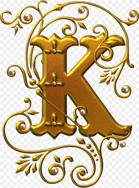 To customize the alphabet bar, follow these steps: Letter Alphabet K Illuminated Manuscript, PNG, 883x1201px, Letter ...