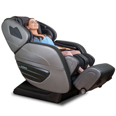RELAXONCHAIR Full Body Massage Chair ION D Champaign Gray Walmart Com