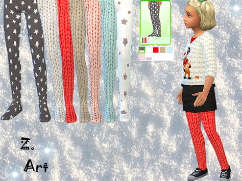 The Sims Resource Kids Tights