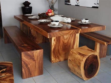 Eco Friendly Wooden Furniture For Green And Modern Interior Design