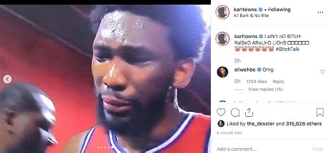 Marc gasol was the first to go hug a crying joel embiid after the game. Feud between Karl-Anthony Towns, Joel Embiid gets nasty on ...