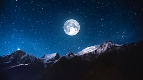 The Full Wolf Moon Lights Up The Winter Sky Star Walk