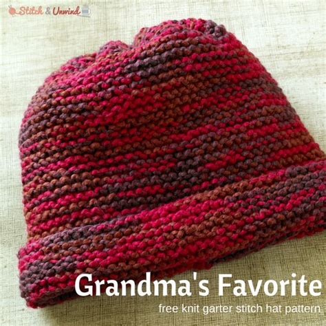 Your hats are beautiful and easy, but can you design knitted fruity baby hats with leaves knitted together with different stiches and easy to follow the as simple as this pattern is, you should explain to novice knitters who trimy it that it cannot be completed in circular needles unless they are using. Grandma's Favorite Knit Garter Stitch Hat Pattern | Easy ...